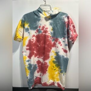 Girls Tie-Dye Sweatshirt Dress
